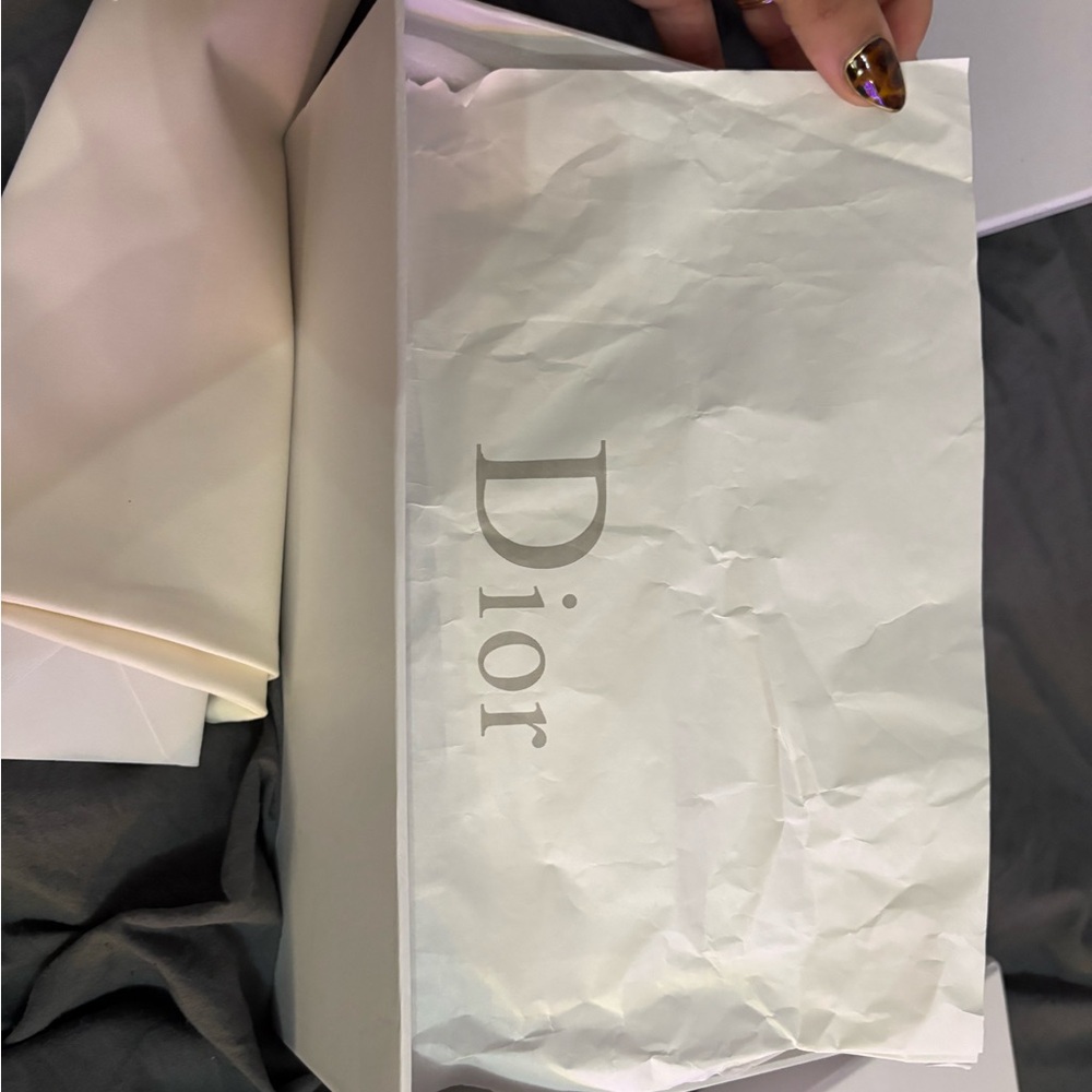 Dior Women's Monochrome Patterned Heels - Picture 6 of 10